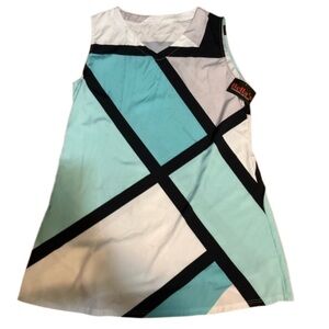 Women’s Light Blue Short Sleeveless Dress